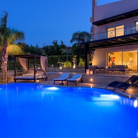 Quinn Hill Luxury Villa Rhodos Exterior foto