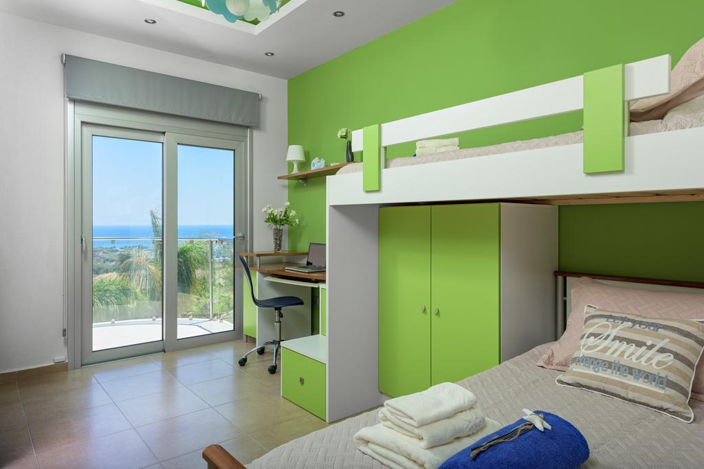 Quinn Hill Luxury Villa Rhodos Exterior foto
