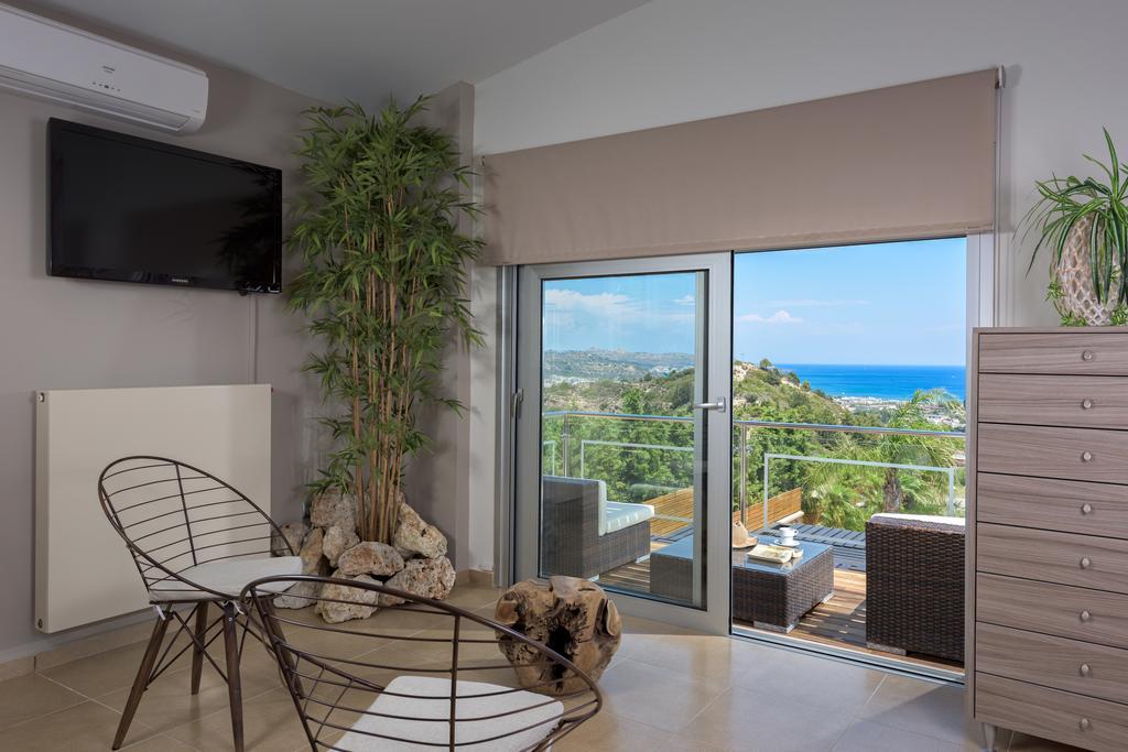 Quinn Hill Luxury Villa Rhodos Exterior foto