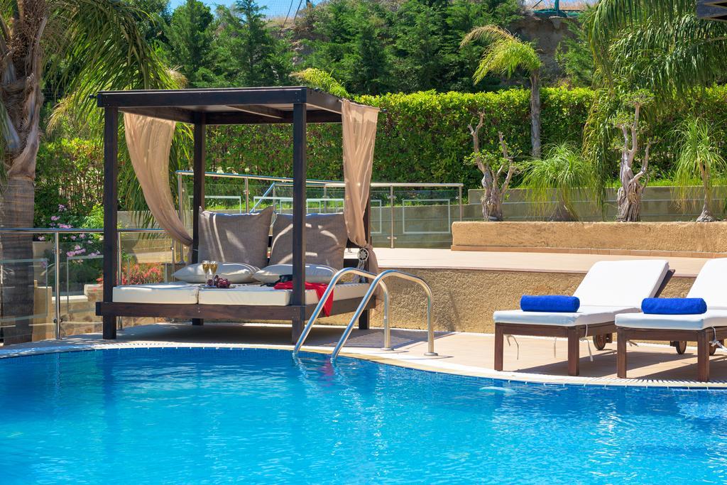 Quinn Hill Luxury Villa Rhodos Exterior foto