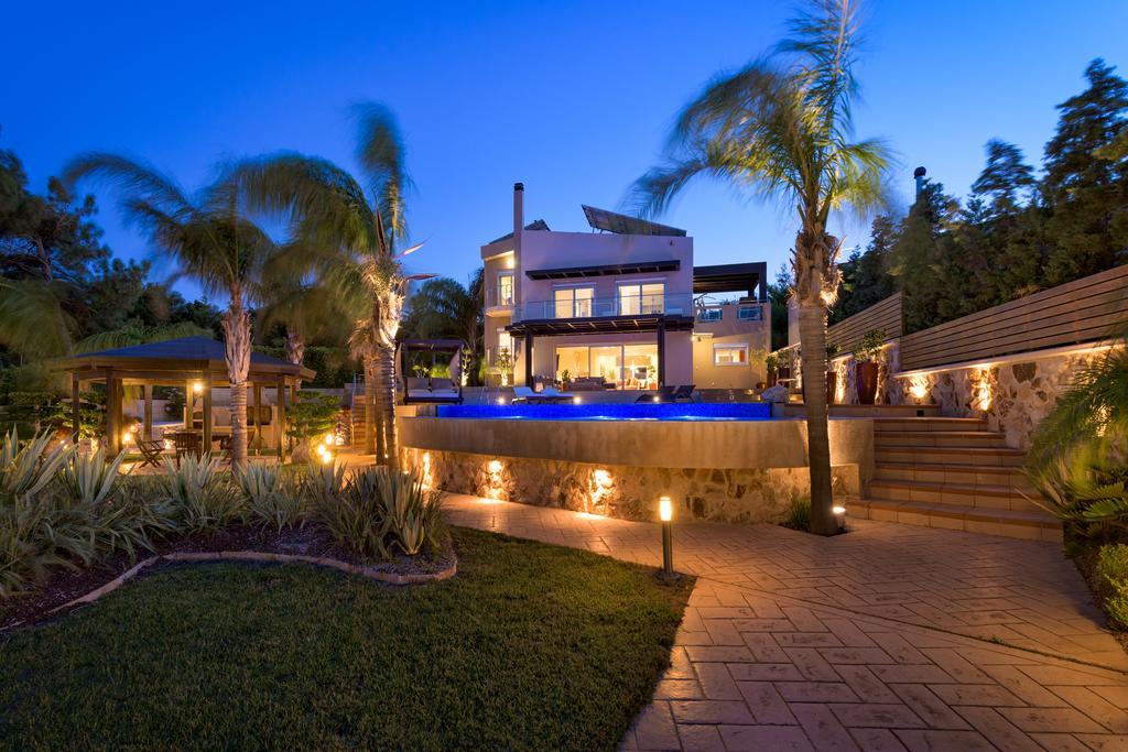 Quinn Hill Luxury Villa Rhodos Exterior foto