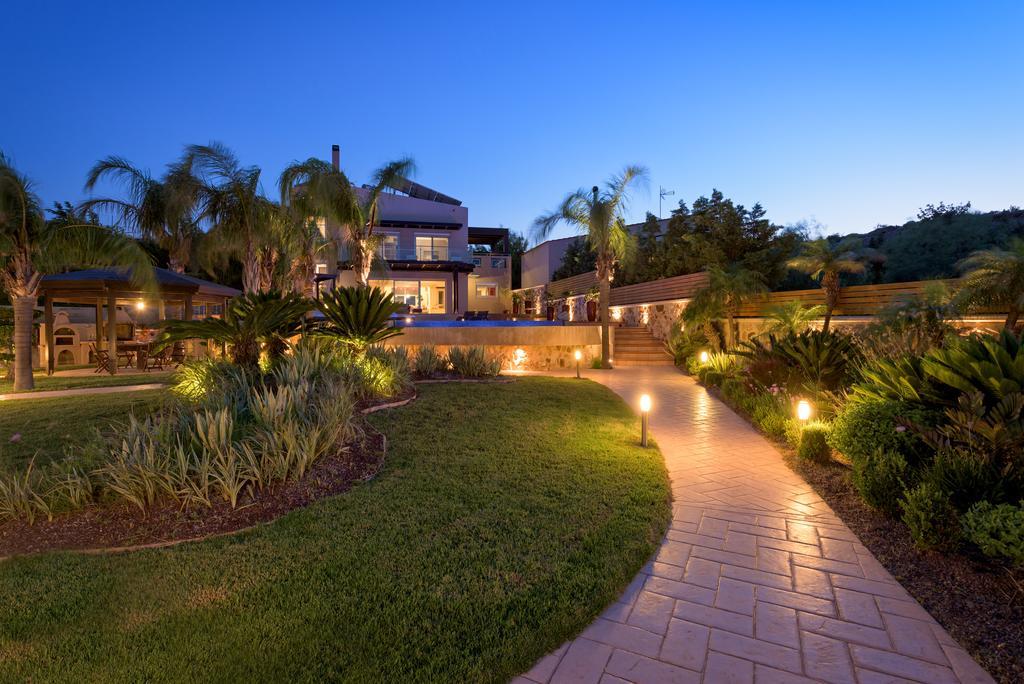 Quinn Hill Luxury Villa Rhodos Exterior foto