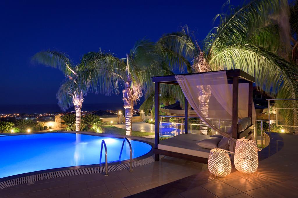 Quinn Hill Luxury Villa Rhodos Exterior foto
